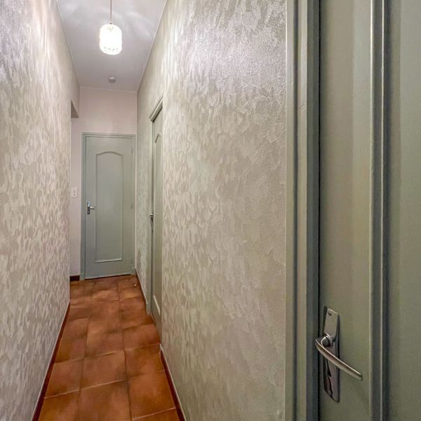 Couloir tapisserie