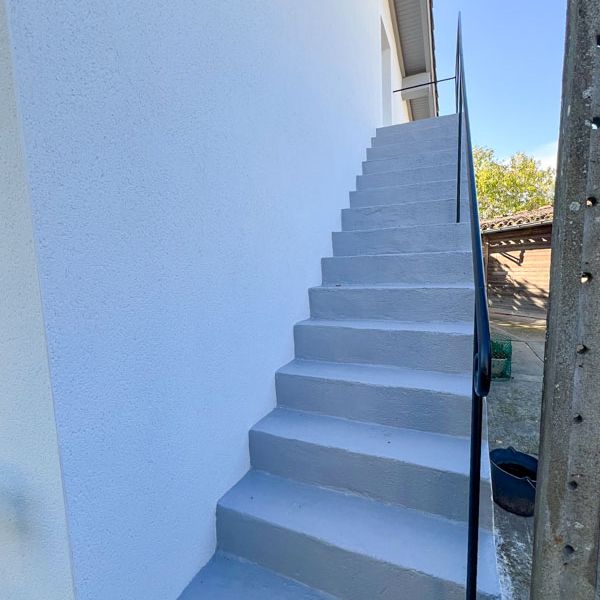 Rénovation escalier extérieur